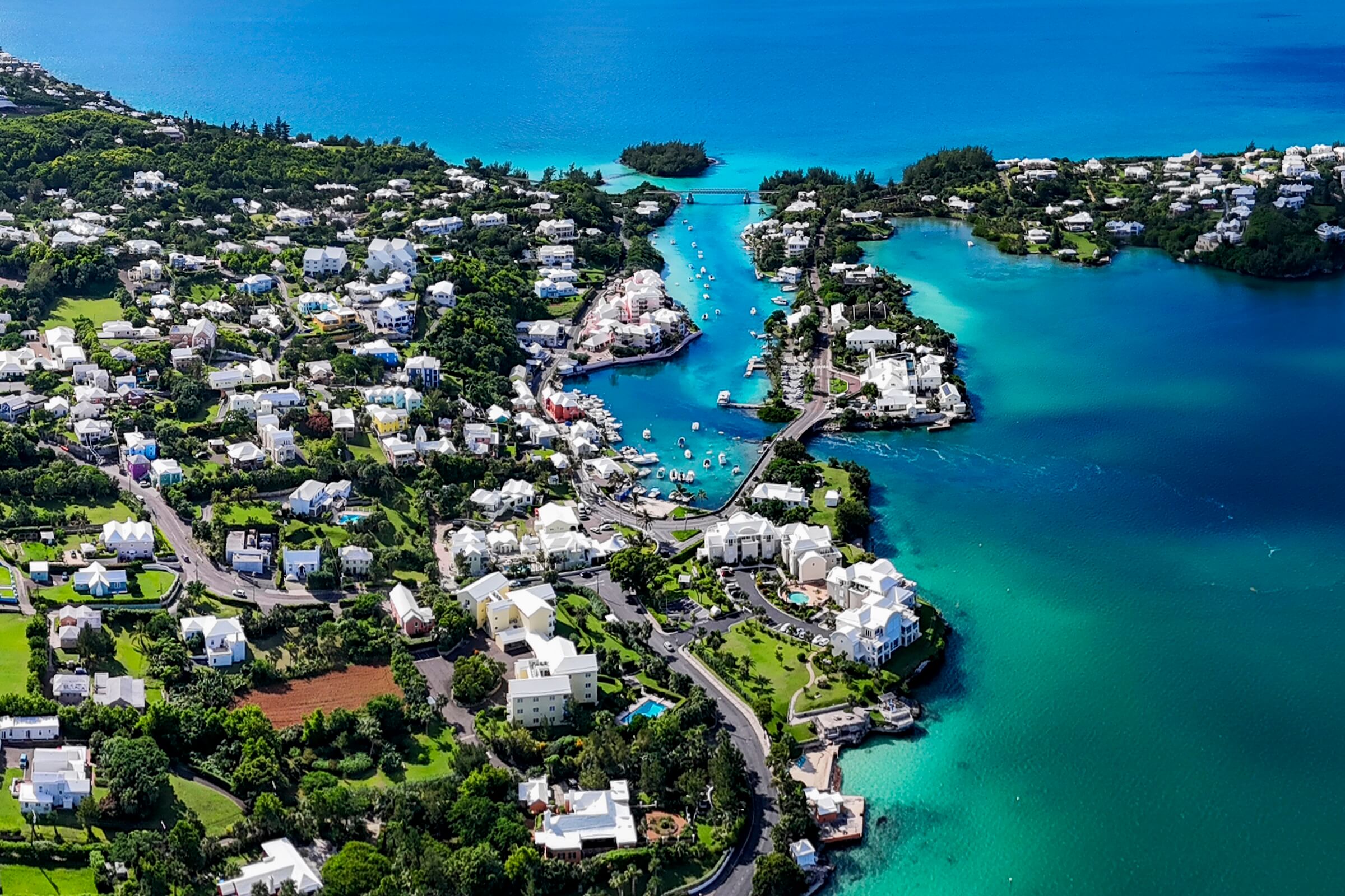 bermuda overhead photo