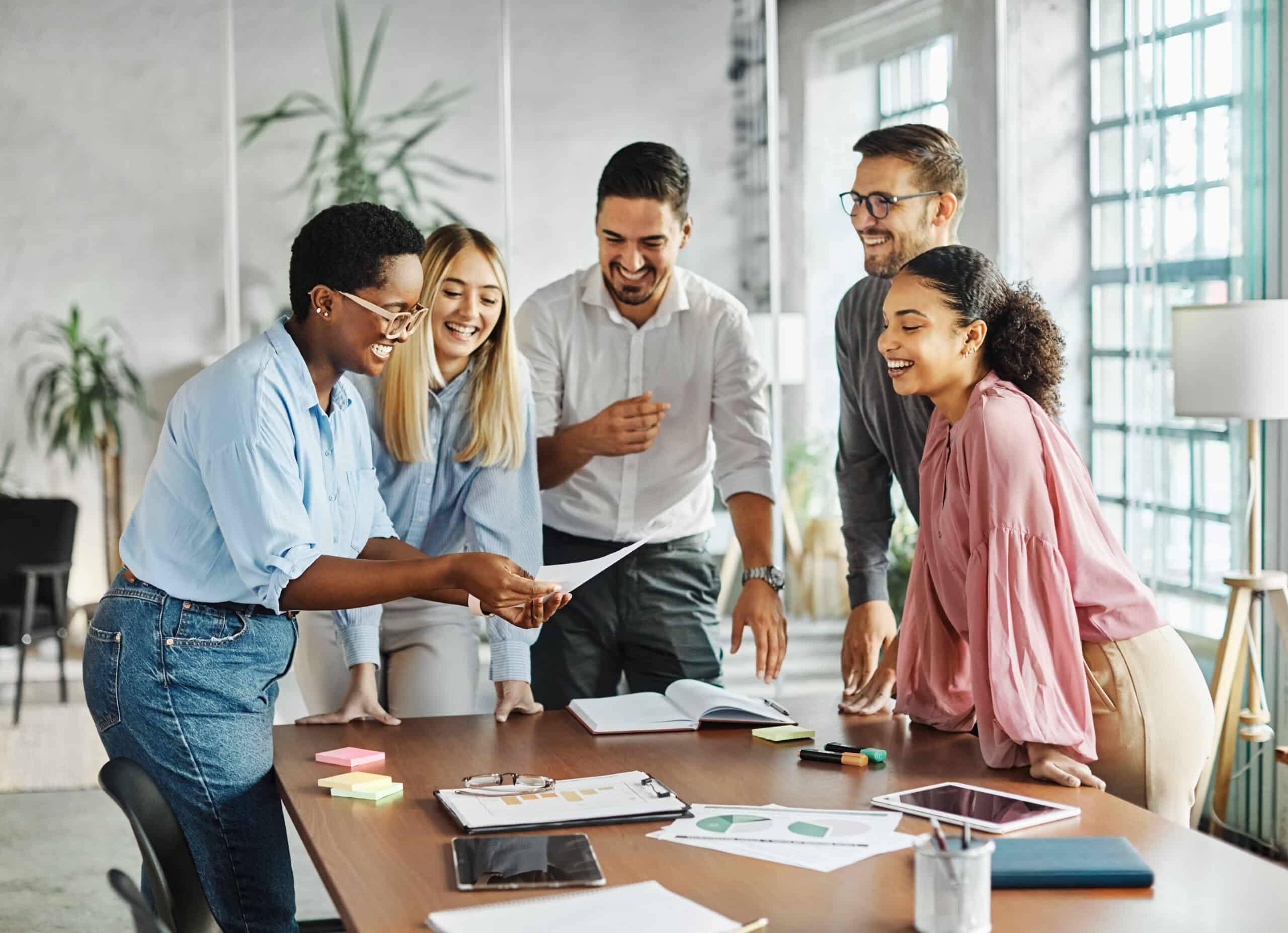 Business people having a meeting in the office