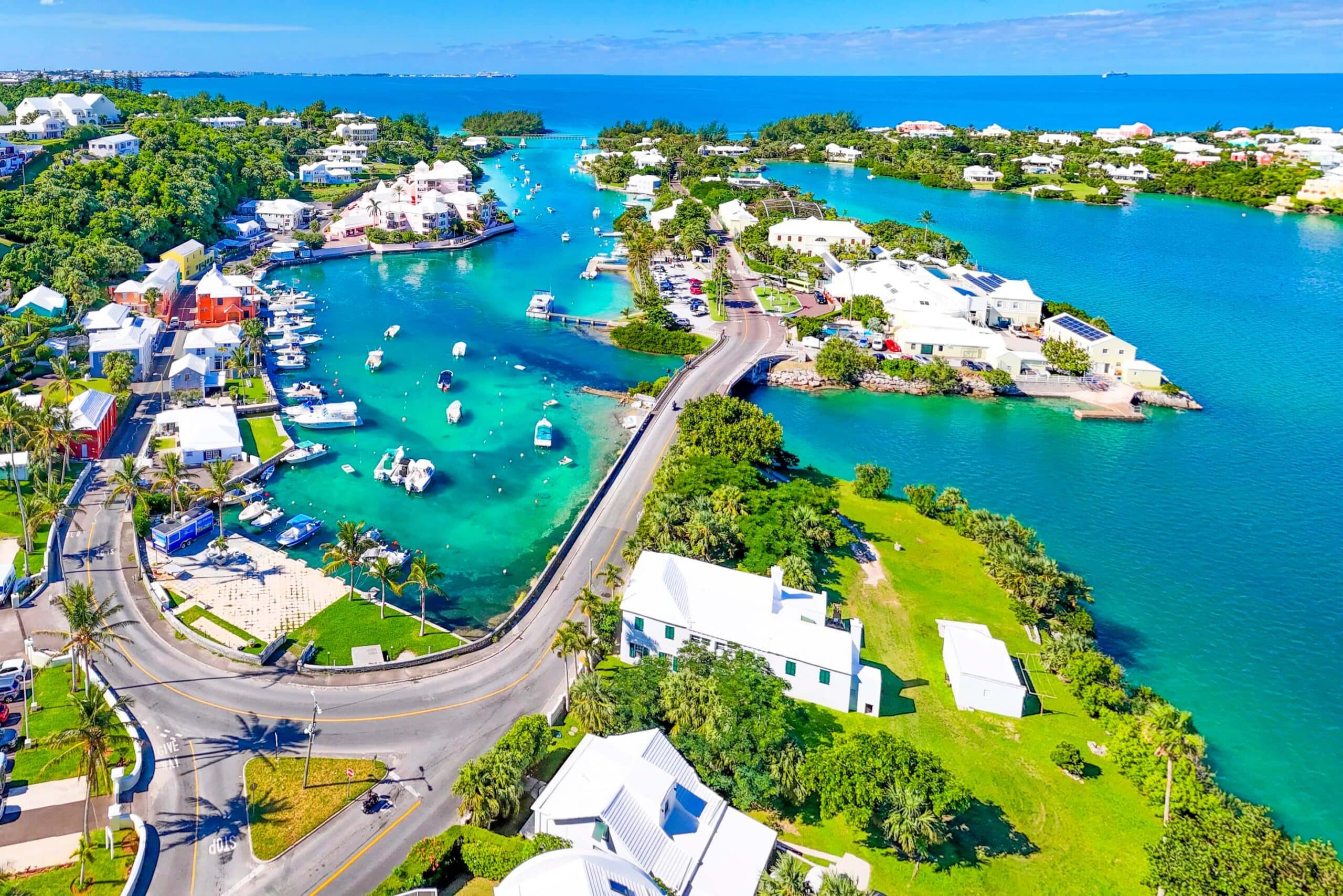 Bermuda overhead photo